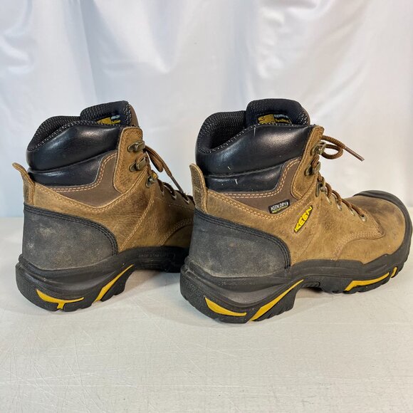 7.5 EE Men's KEEN Utility Mt. Vernon 6'' Waterproof Soft Toe Work Boot - 1014600 - Picture 7 of 14